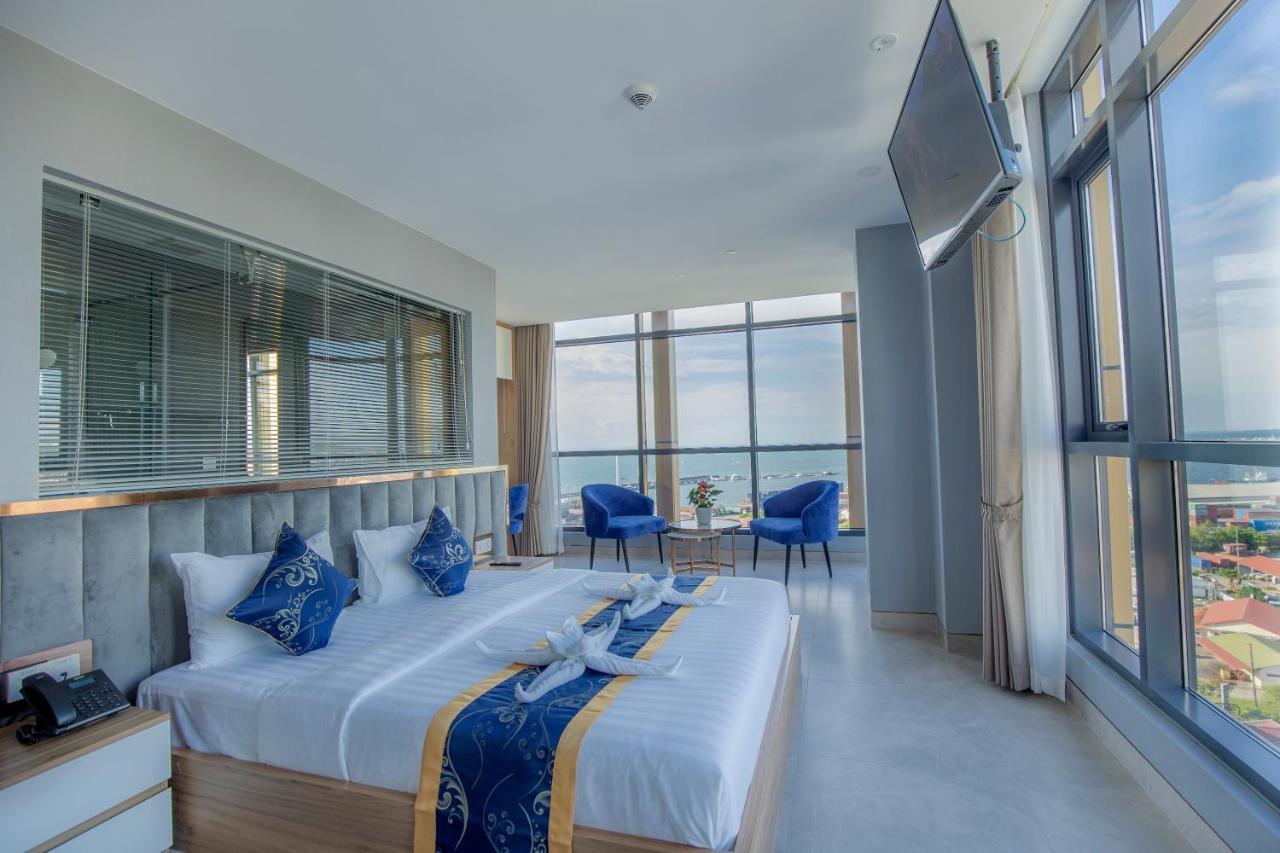 Seascape Palace Hotel Sihanoukville Exterior foto